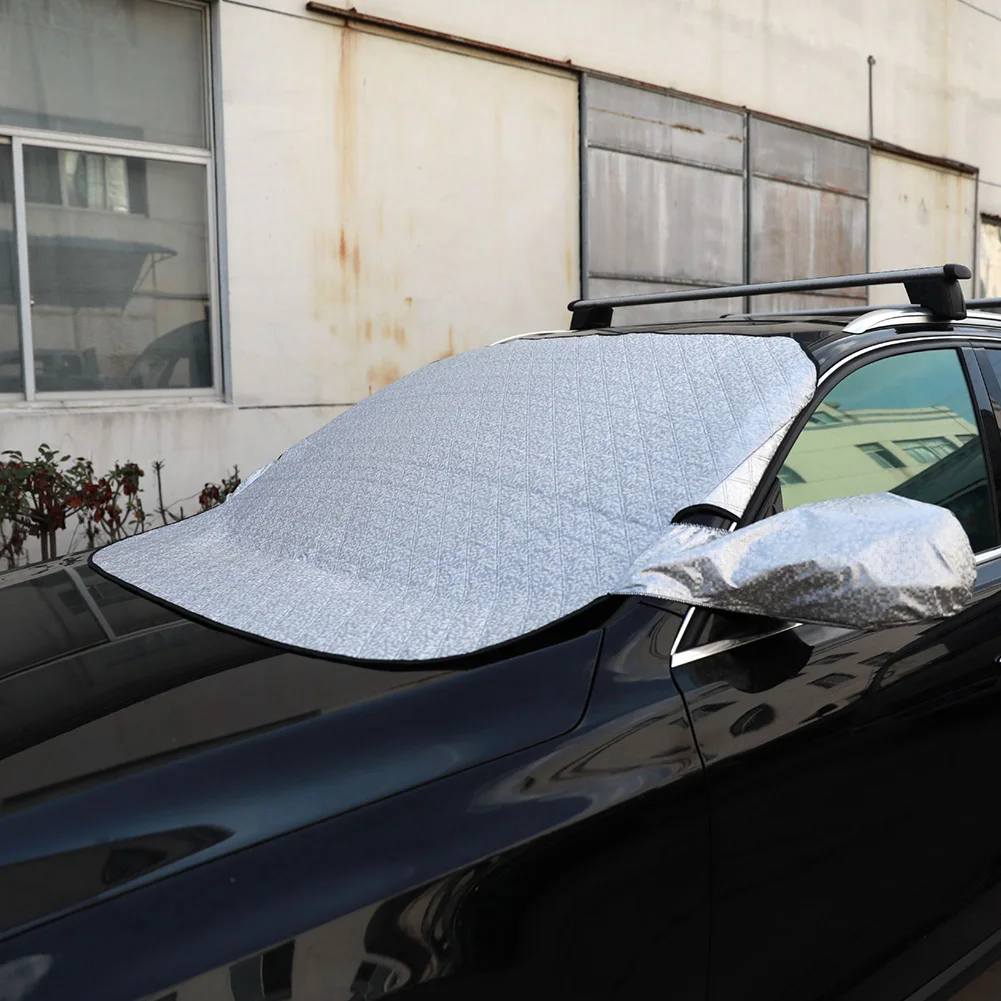 Frost Windshield Cover Foldable Car Protector Thickened Mirror Snow Shield Ice Dust Proof Antifreeze Winter Accessory Magnetic
Frost Windshield Cover Foldable Car Protector Thickened Mirror Snow Shield Ice Dust Proof Antifreeze Winter Accessory Magnetic