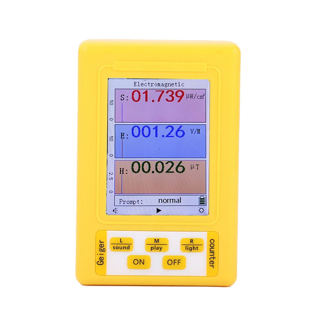 1pc BR-9C Handheld Digital Display Nuclear + Electromagnetic Radiation Nuclear Detector Full Function 2-In-1 Gas Detector
1pc BR-9C Handheld Digital Display Nuclear + Electromagnetic Radiation Nuclear Detector Full Function 2-In-1 Gas Detector