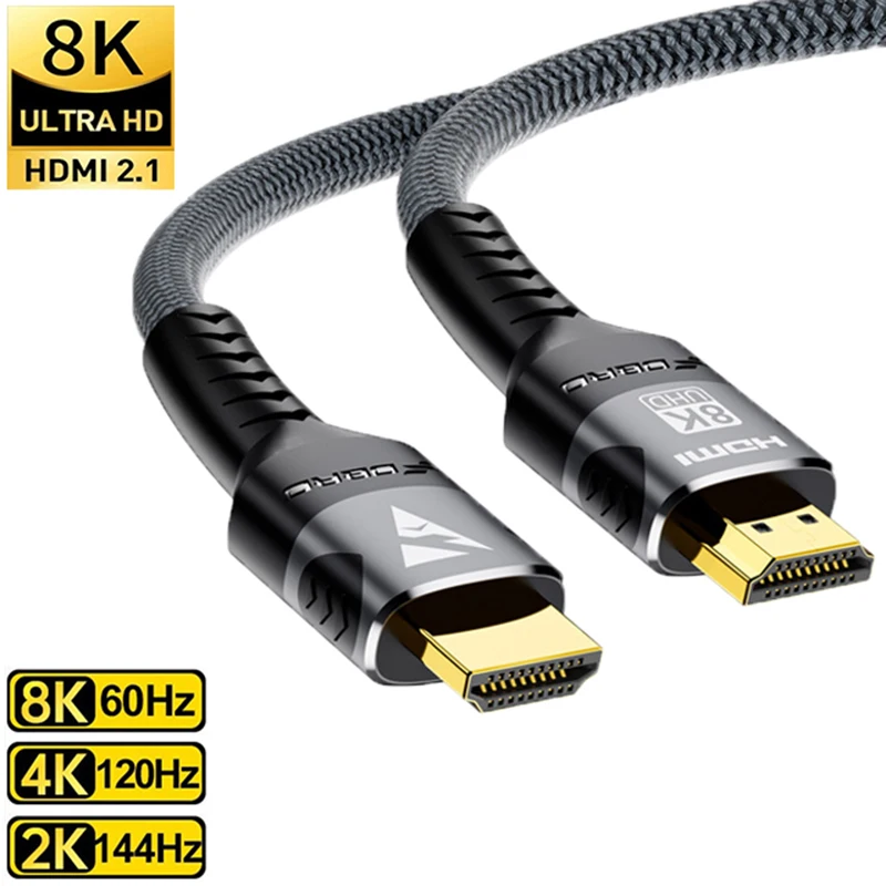 8K HDMI-совместимый кабель 8K 60 Гц HDMI 2,1 кабель 4K 120 Гц 48 Гбит/с плетеный кабель eArc HDR VRR для PS5 HDTV HDMI 2,0 переключатель
8K HDMI-совместимый кабель 8K 60 Гц HDMI 2,1 кабель 4K 120 Гц 48 Гбит/с плетеный кабель eArc HDR VRR для PS5 HDTV HDMI 2,0 переключатель