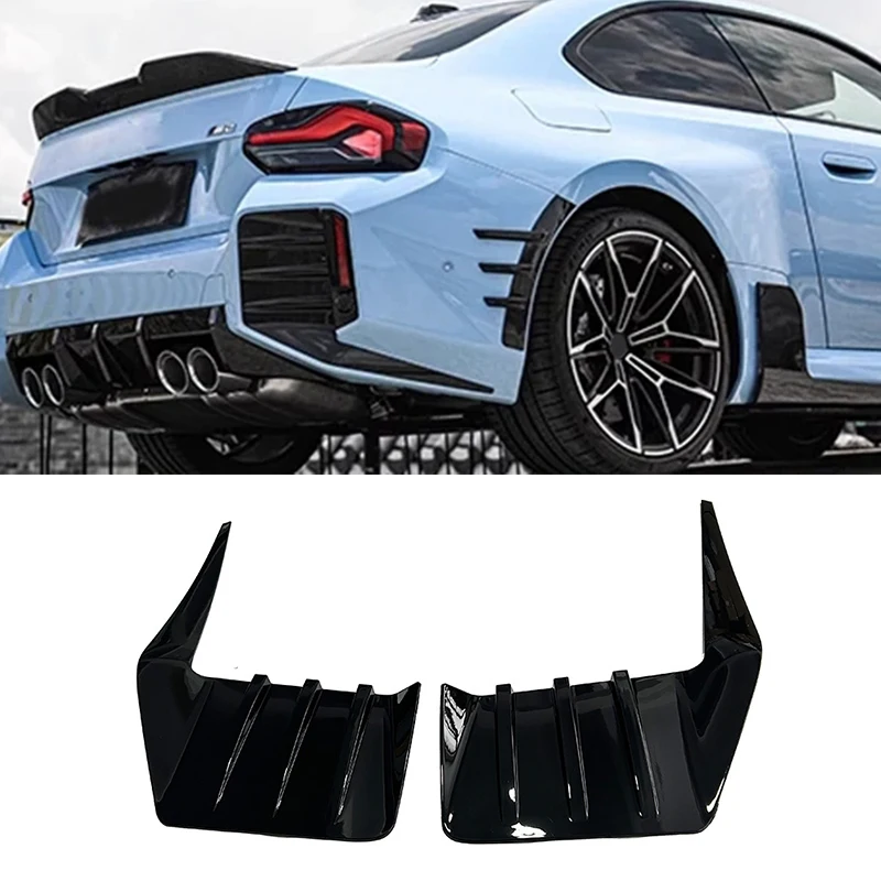 Глянцевый черный разветвитель для заднего бампера автомобиля, противотуманная задняя крышка, обшивка для вентиляционного отверстия, боковая впускная рамка для BMW M2 G87 2023, Стайлинг автомобиля
Глянцевый черный разветвитель для заднего бампера автомобиля, противотуманная задняя крышка, обшивка для вентиляционного отверстия, боковая впускная рамка для BMW M2 G87 2023, Стайлинг автомобиля