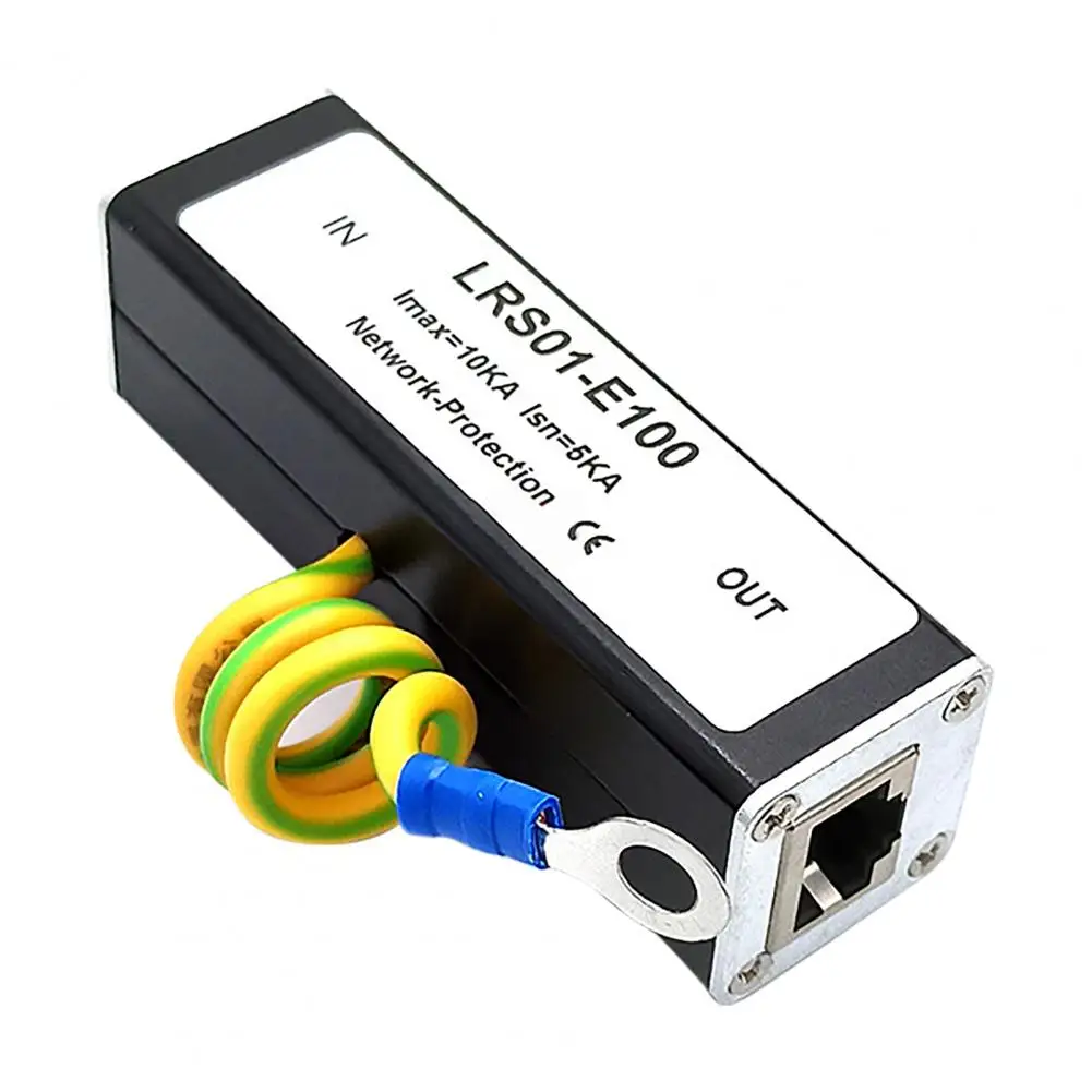 Surge Arrester Anti-interference Quick Response Compact Network RJ45 Safe Protective Device for Monitoring Equipment | Компьютеры и
