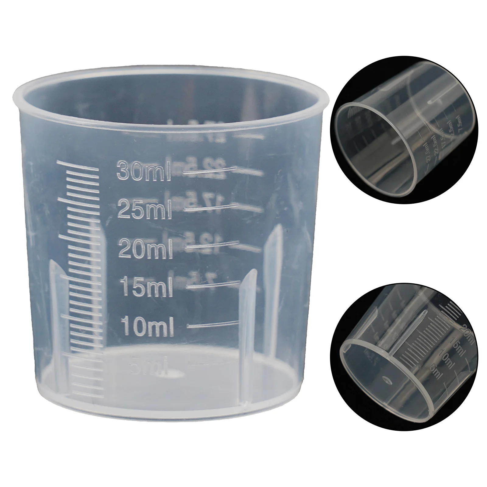 Hand Tool 20pcs 10/20/30ml Transparent Plastics Measure Cups Dual Scales Cup Container Calibration Surface Kitchen Accessories
Hand Tool 20pcs 10/20/30ml Transparent Plastics Measure Cups Dual Scales Cup Container Calibration Surface Kitchen Accessories