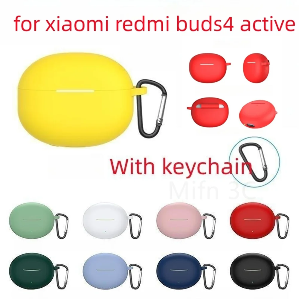 Новинка для xiaomi Redmi Buds4 активные аксессуары для беспроводной гарнитуры силиконовый чехол для Redmi Buds4 активный жидкий силиконовый мягкий чехол
Новинка для xiaomi Redmi Buds4 активные аксессуары для беспроводной гарнитуры силиконовый чехол для Redmi Buds4 активный жидкий силиконовый мягкий чехол