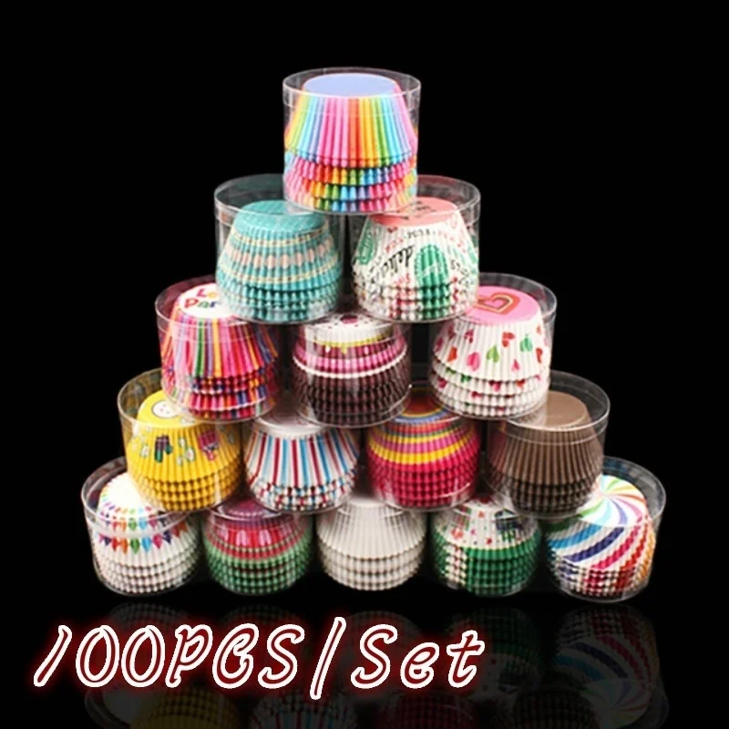 100Pc/Set Paper Cake Forms Cupcake Liner Baking Box Cup Case Party Tray Cake Mold Decorating Tools Muffin Cupcake Paper
100Pc/Set Paper Cake Forms Cupcake Liner Baking Box Cup Case Party Tray Cake Mold Decorating Tools Muffin Cupcake Paper