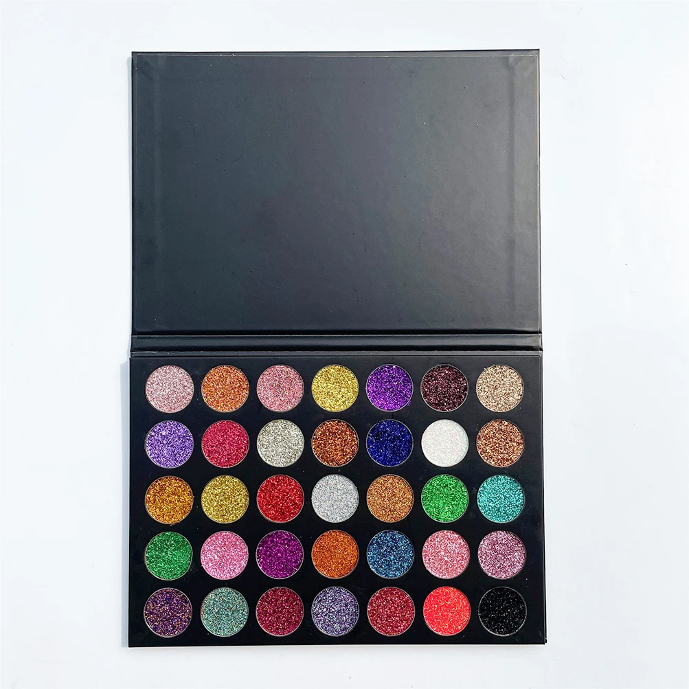 35 Colors Black Glitter Eye Shadow Palette Matte Shinny Long Lasting Natural Eye Makeup Cosmetic Private Label Custom Bulk
35 Colors Black Glitter Eye Shadow Palette Matte Shinny Long Lasting Natural Eye Makeup Cosmetic Private Label Custom Bulk