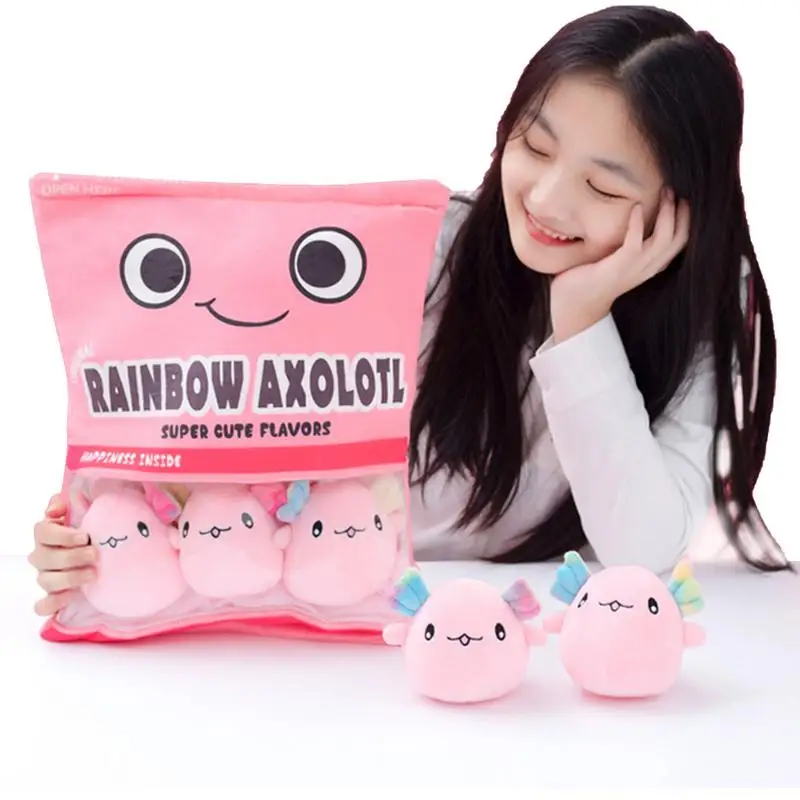 Милая кукла саламандра, мультяшная Axolotl, мягкие плюшевые игрушки, мягкая Бриллиантовая игрушка для детей, подарки на день рождения
Милая кукла саламандра, мультяшная Axolotl, мягкие плюшевые игрушки, мягкая Бриллиантовая игрушка для детей, подарки на день рождения