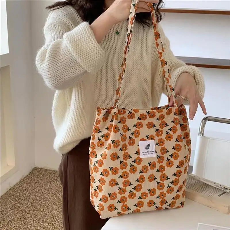 Women's Printed Handbag Casual Version Large Capacity Corduroy Canvas Bag Women's Travel Shopping Plush Shoulder Bag hand bag
Women's Printed Handbag Casual Version Large Capacity Corduroy Canvas Bag Women's Travel Shopping Plush Shoulder Bag hand bag