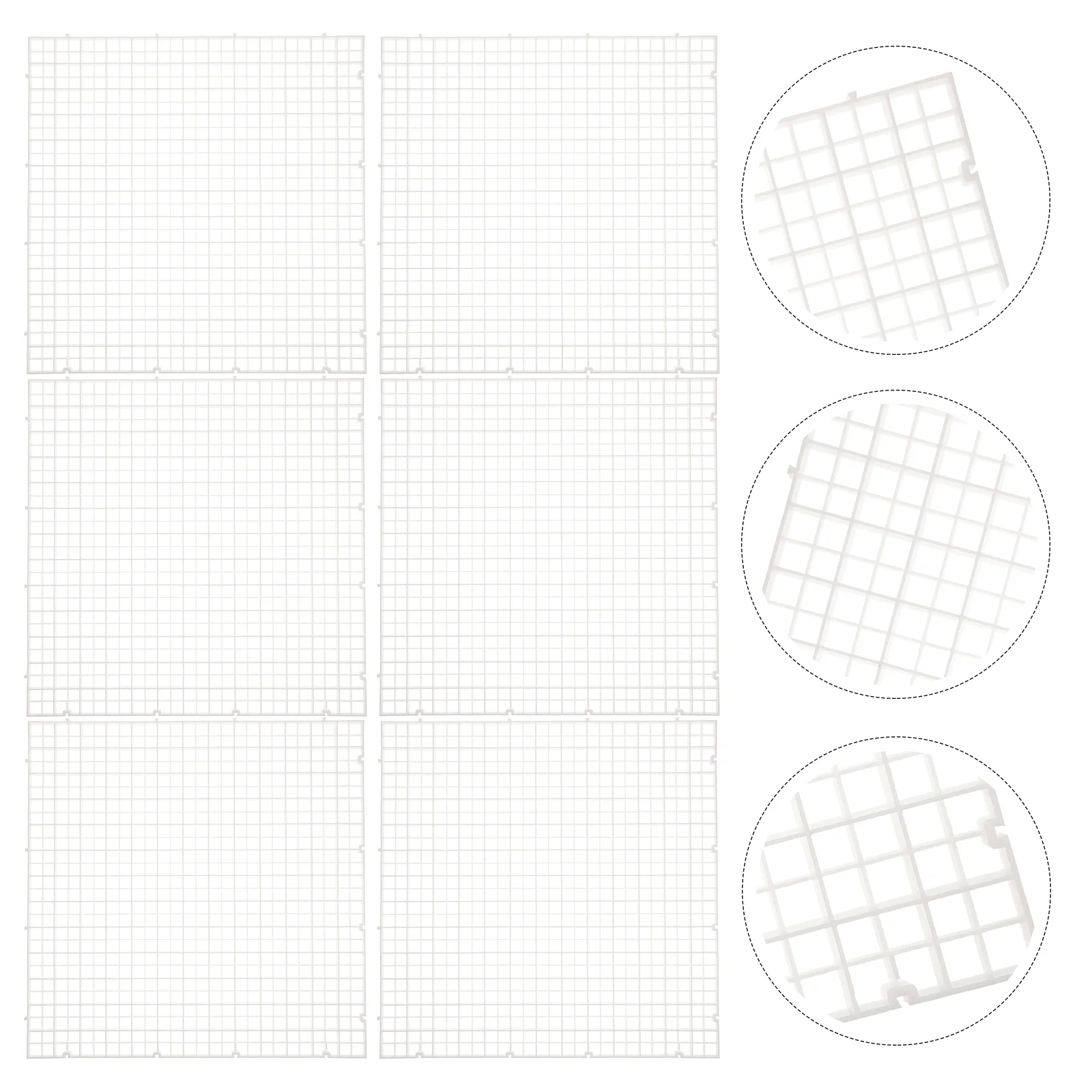 6Pcs Grid Divider Tank Bottom Isolation Tank Fish Tank Divider Fish Tank Plates for Aquarium Egg Isolation Fish Tank
6Pcs Grid Divider Tank Bottom Isolation Tank Fish Tank Divider Fish Tank Plates for Aquarium Egg Isolation Fish Tank