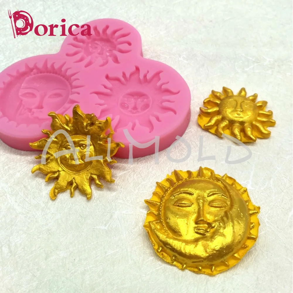 3 Cavities Sun Shaped Cake Mold Silicone DIY Gumpaste Clay Ornament Mold Fondant Chocolate Cake Decorating Tool Kitchen Bakeware
3 Cavities Sun Shaped Cake Mold Silicone DIY Gumpaste Clay Ornament Mold Fondant Chocolate Cake Decorating Tool Kitchen Bakeware