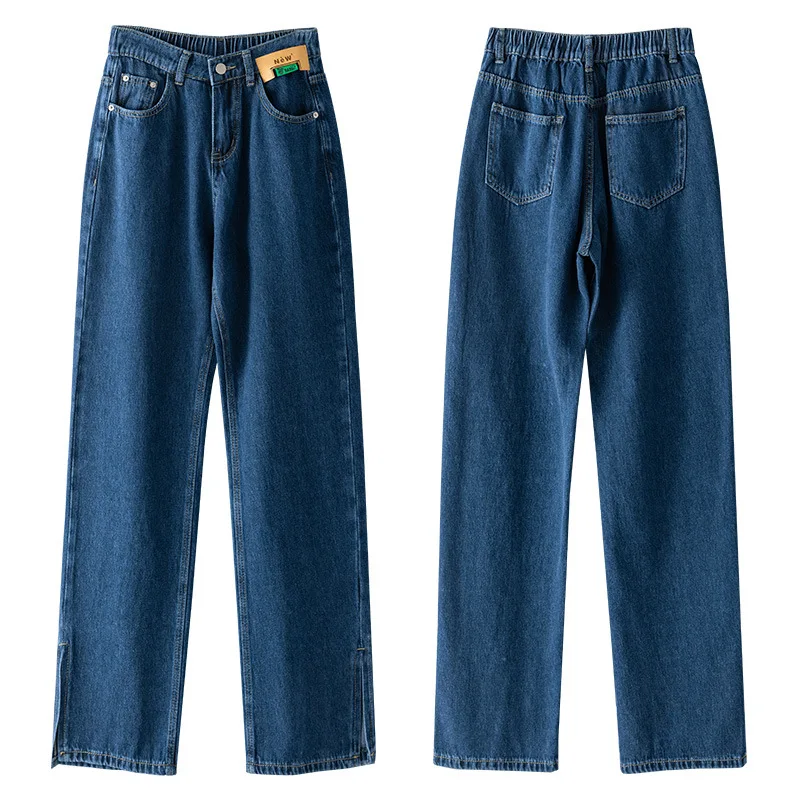 DASSWEI Fashion Cotton Denim Pants For Women Long Straight Jeans Casual Wide Leg Pants Femme High Waist LooseTrousers Streetwear
DASSWEI Fashion Cotton Denim Pants For Women Long Straight Jeans Casual Wide Leg Pants Femme High Waist LooseTrousers Streetwear