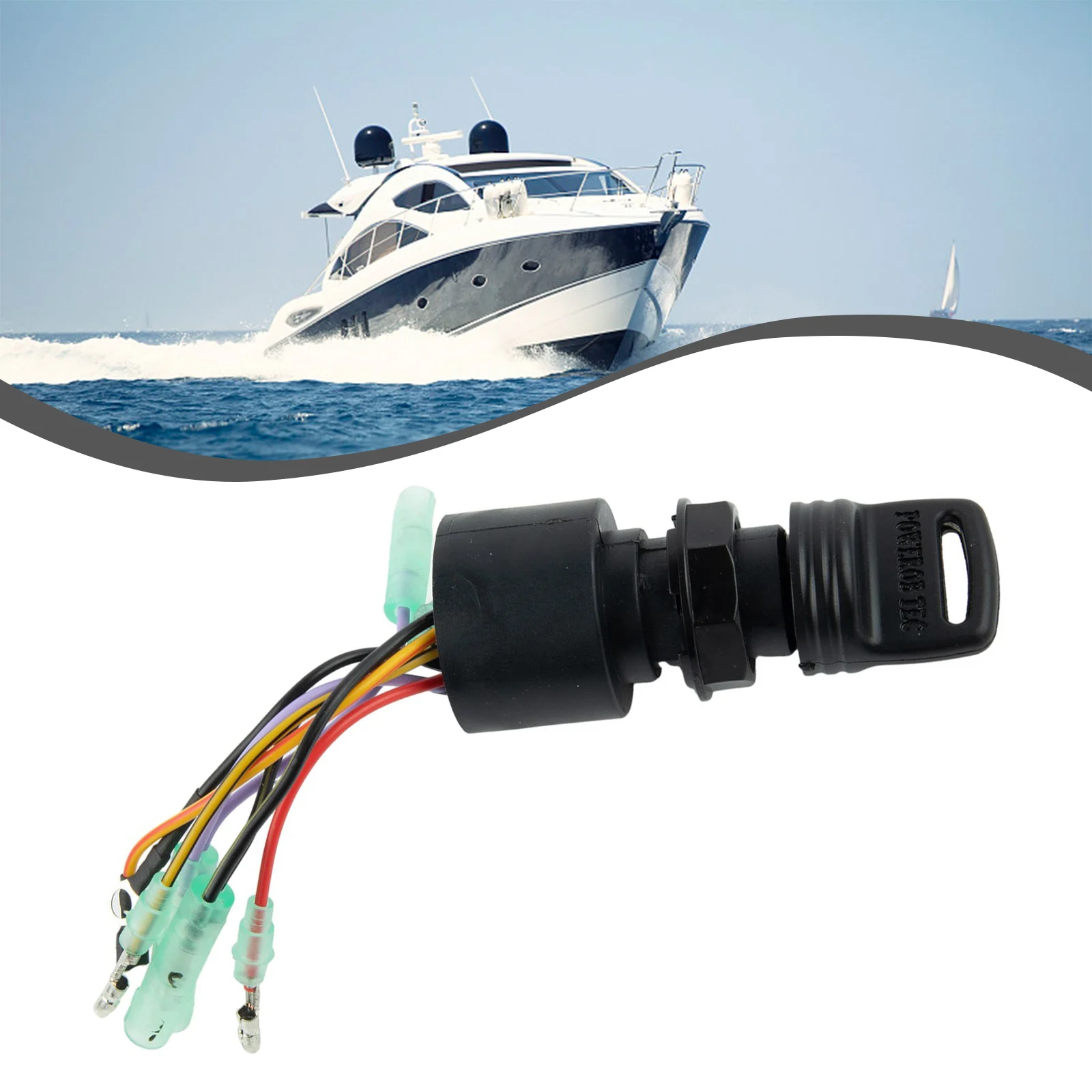 Parts Ignition Key Switch Fittings Motors Outboard Boat Engine Plastic + Metal Replacement With 2x Key 3 Position
Parts Ignition Key Switch Fittings Motors Outboard Boat Engine Plastic + Metal Replacement With 2x Key 3 Position