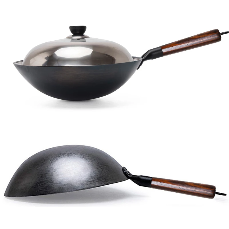 Household Iron Wok,Hand Forging Iron Pan Wooden Handle Pure Iron No Coating Non-stick Wok Pot Gas Cooker
Household Iron Wok,Hand Forging Iron Pan Wooden Handle Pure Iron No Coating Non-stick Wok Pot Gas Cooker