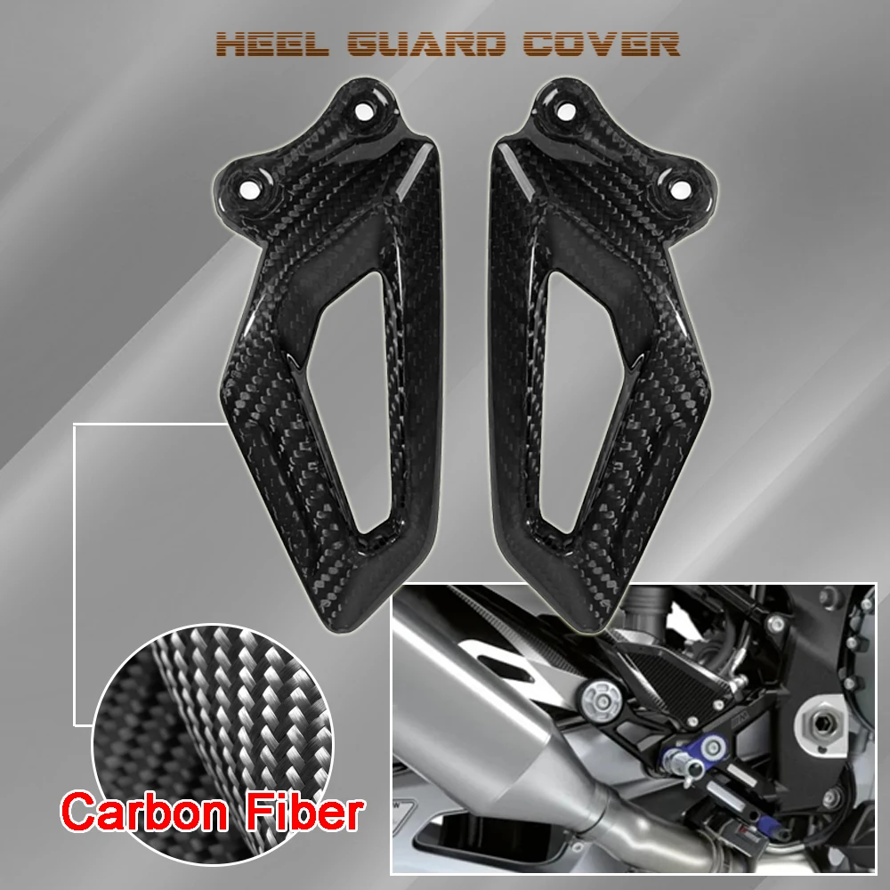 New Motorcycle parts 100% Carbon Fiber Heel Guard Fairing Foot Peg Plates For BMW S1000RR S1000 RR 2020
New Motorcycle parts 100% Carbon Fiber Heel Guard Fairing Foot Peg Plates For BMW S1000RR S1000 RR 2020