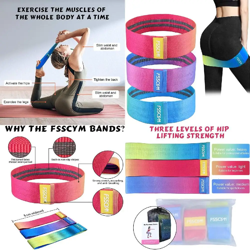 Upgrade Mini Anti-Slip Women Exercise Set Glute Roll Loop Resistance Workout Thicken Legs Butt Bands Sliders Booty Circle
Upgrade Mini Anti-Slip Women Exercise Set Glute Roll Loop Resistance Workout Thicken Legs Butt Bands Sliders Booty Circle