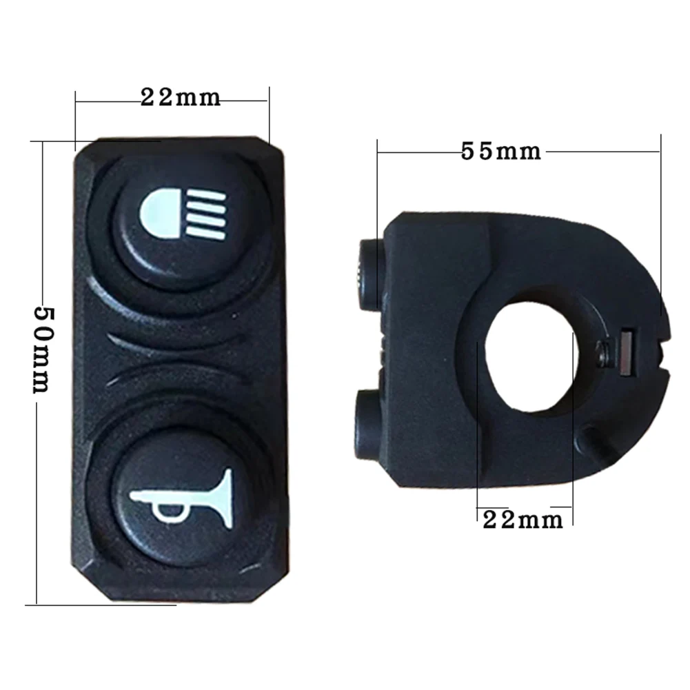 Switch Controller Bike Switch Electric Bicycle 50x22mm ABS Black Line Length 1.7 M Mounting: 22mm High Quality
Switch Controller Bike Switch Electric Bicycle 50x22mm ABS Black Line Length 1.7 M Mounting: 22mm High Quality