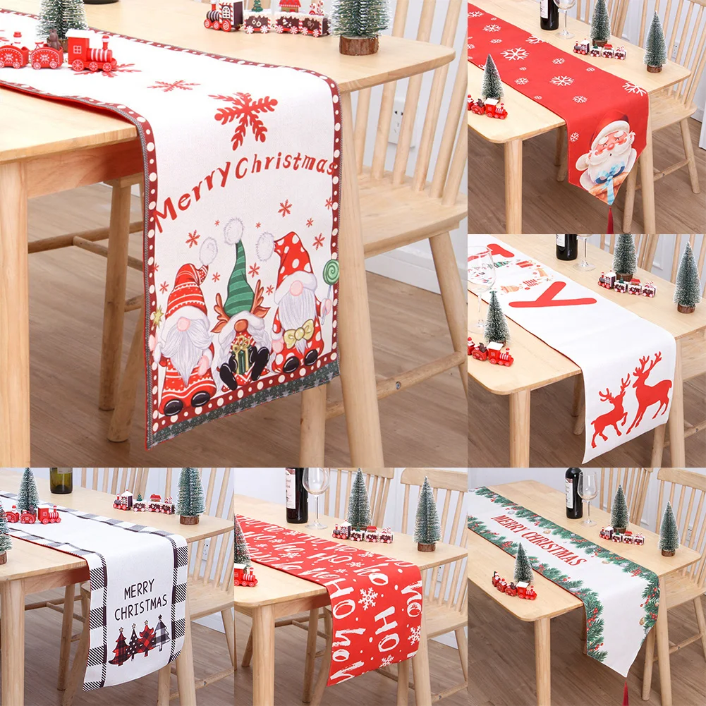 2023 New Christmas Table Runner Cotton Linen Creative Printing Snowman Tablecloth Christmas Home Dinning Table Flag Xmas Decor
2023 New Christmas Table Runner Cotton Linen Creative Printing Snowman Tablecloth Christmas Home Dinning Table Flag Xmas Decor