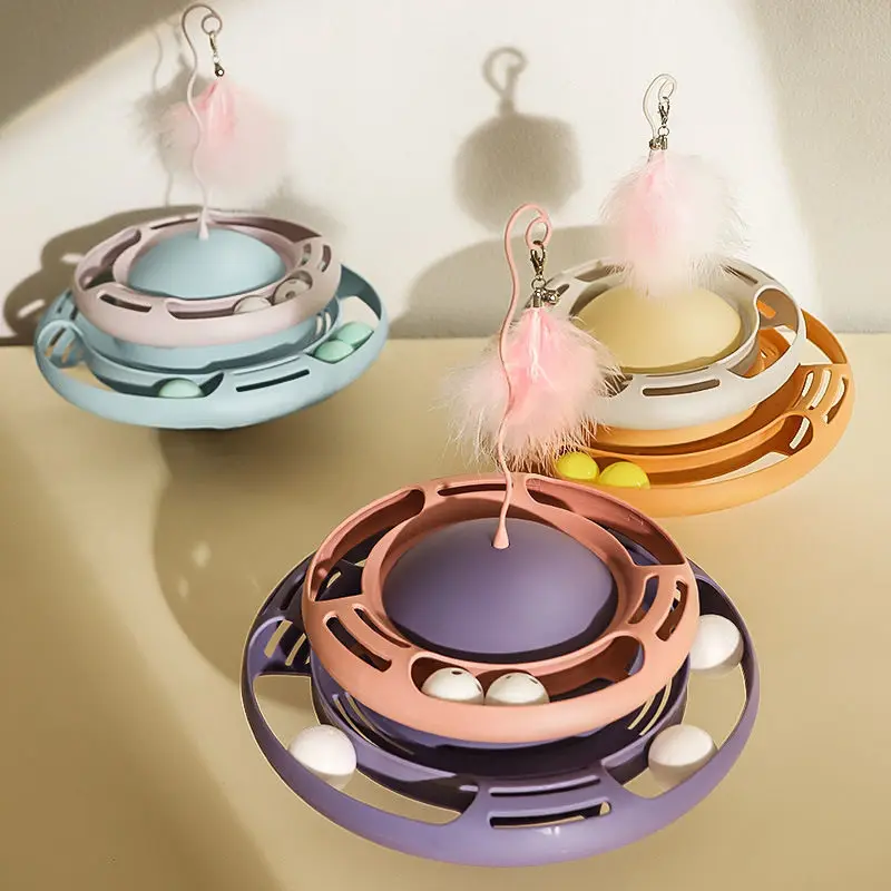 Cat Toy Self helping Cat Turntable BallCat Relief Teasing StickBite ResistantTreating KittensCat SuppliesCat ToysInverted
Cat Toy Self helping Cat Turntable BallCat Relief Teasing StickBite ResistantTreating KittensCat SuppliesCat ToysInverted