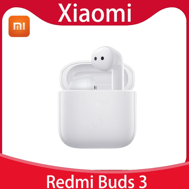 Беспроводные Bluetooth-наушники Xiaomi Redmi Buds 3 TWS, наушники-вкладыши с двойным микрофоном и шумоподавлением, водонепроницаемые наушники с чипом QCC 3040
Беспроводные Bluetooth-наушники Xiaomi Redmi Buds 3 TWS, наушники-вкладыши с двойным микрофоном и шумоподавлением, водонепроницаемые наушники с чипом QCC 3040