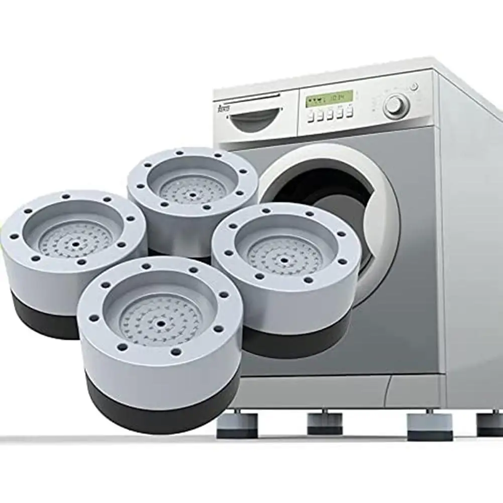 1pc/4pcs Washing Machine Foot Pad Automatic Universal Heightened Shockproof Non-slip Refrigerator Base 
1pc/4pcs Washing Machine Foot Pad Automatic Universal Heightened Shockproof Non-slip Refrigerator Base