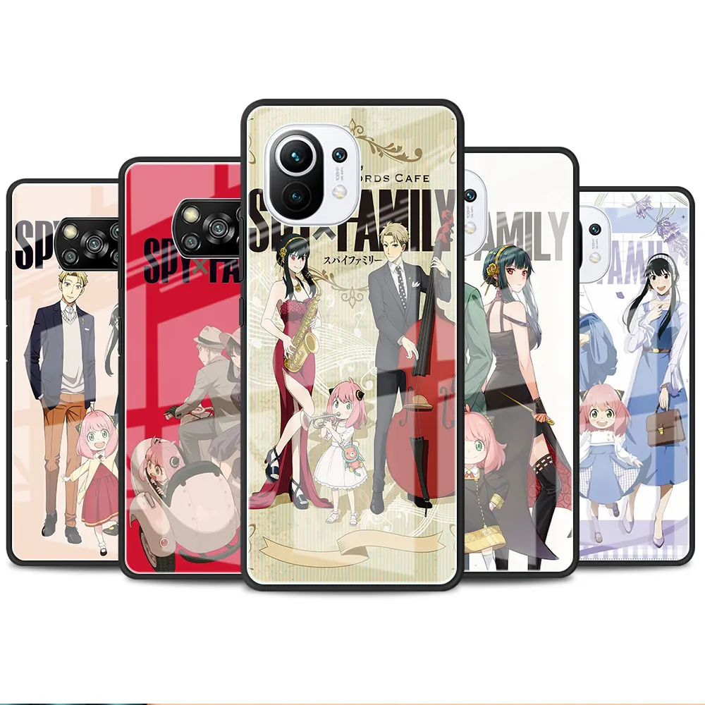 Anime Spy Family Glass Case For Xiaomi Poco X3 NFC 11 Lite 11T F3 M3 For Redmi Note 11 10 9 8 Pro 10S 9S 9A 9C Phone Cover
Anime Spy Family Glass Case For Xiaomi Poco X3 NFC 11 Lite 11T F3 M3 For Redmi Note 11 10 9 8 Pro 10S 9S 9A 9C Phone Cover