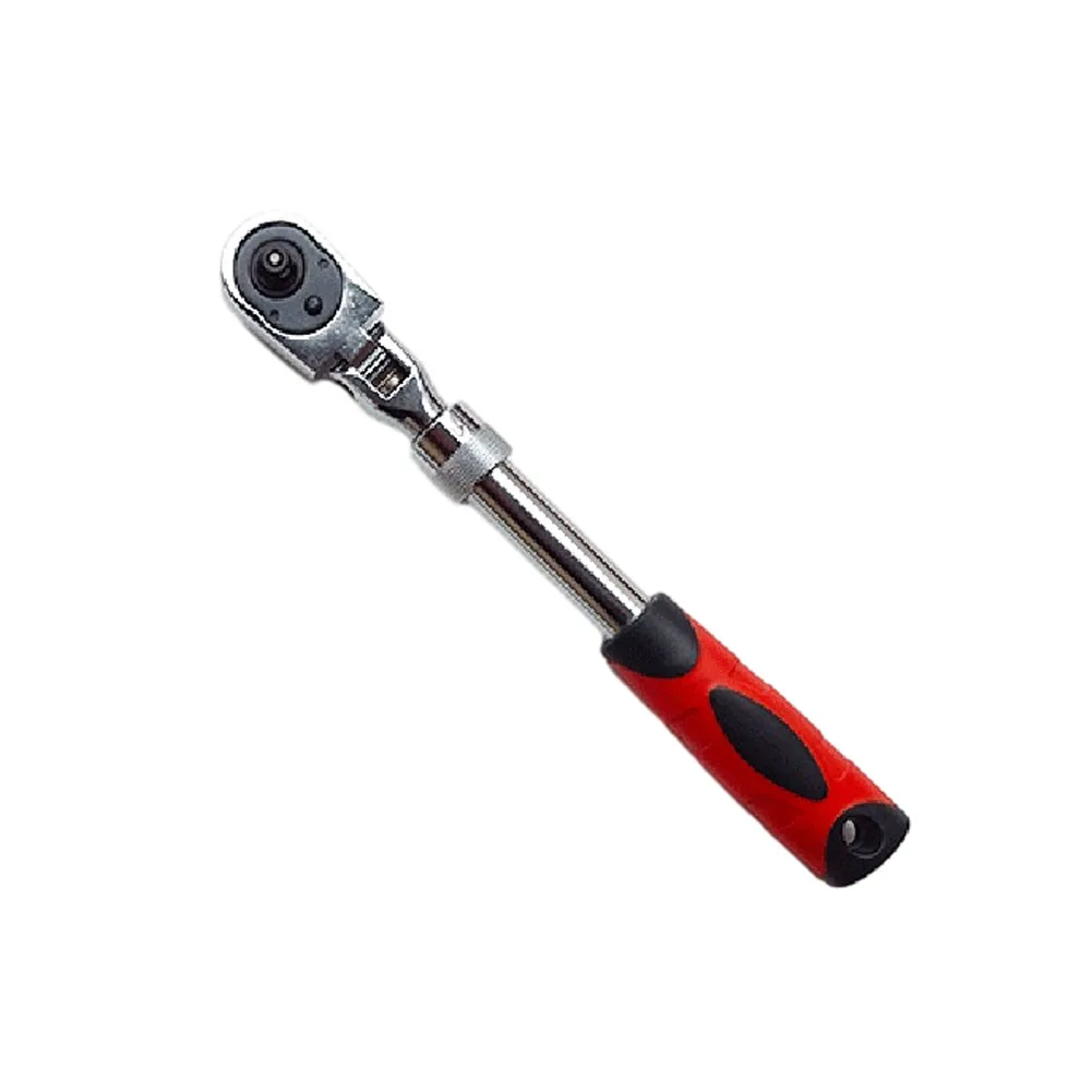 

Гаечный ключ с трещоткой и гибкой головкой, 72 зубца, раздвижной гаечный ключ 1/4 3/8 1/2 для гаражных мастерских, ручной инструмент для ремонта автомобиля