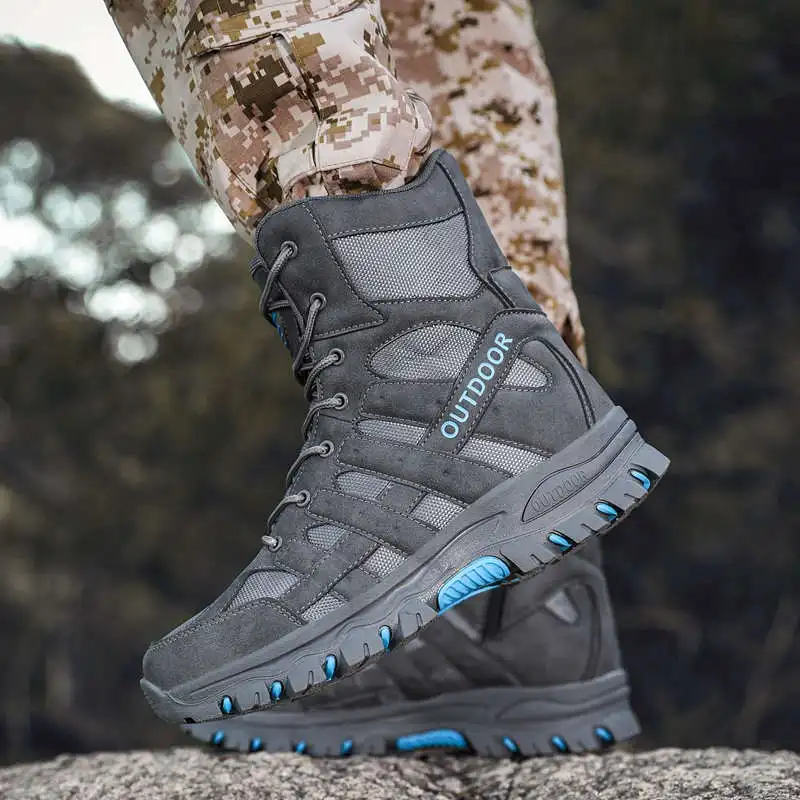 Leather Waterproof Sport Shoes Men Sneakers High Top Special Force Desert Men's Sports Shoes Work Safty Male Running Shoes 88D
Leather Waterproof Sport Shoes Men Sneakers High Top Special Force Desert Men's Sports Shoes Work Safty Male Running Shoes 88D