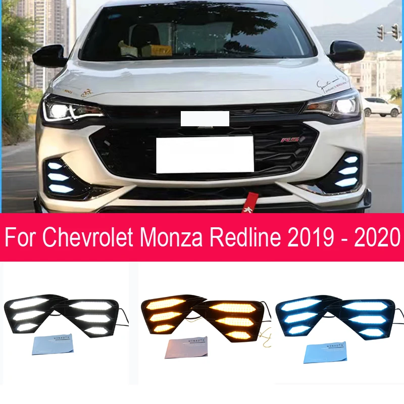 2PCS For Chevrolet Cruze Redline 2019-2020 Led Daytime Running Lights Special Front Fog Modified Streamer Steering
2PCS For Chevrolet Cruze Redline 2019-2020 Led Daytime Running Lights Special Front Fog Modified Streamer Steering