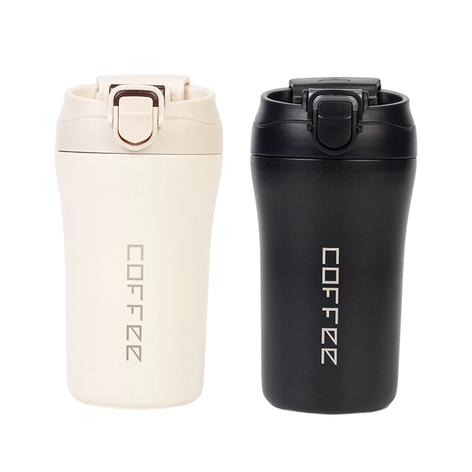2pcs Thermal Vacuum Insulated With Lid Spill Proof Coffee Mugs Reusable Portable Leakproof Office Practical Stainless Steel
2pcs Thermal Vacuum Insulated With Lid Spill Proof Coffee Mugs Reusable Portable Leakproof Office Practical Stainless Steel