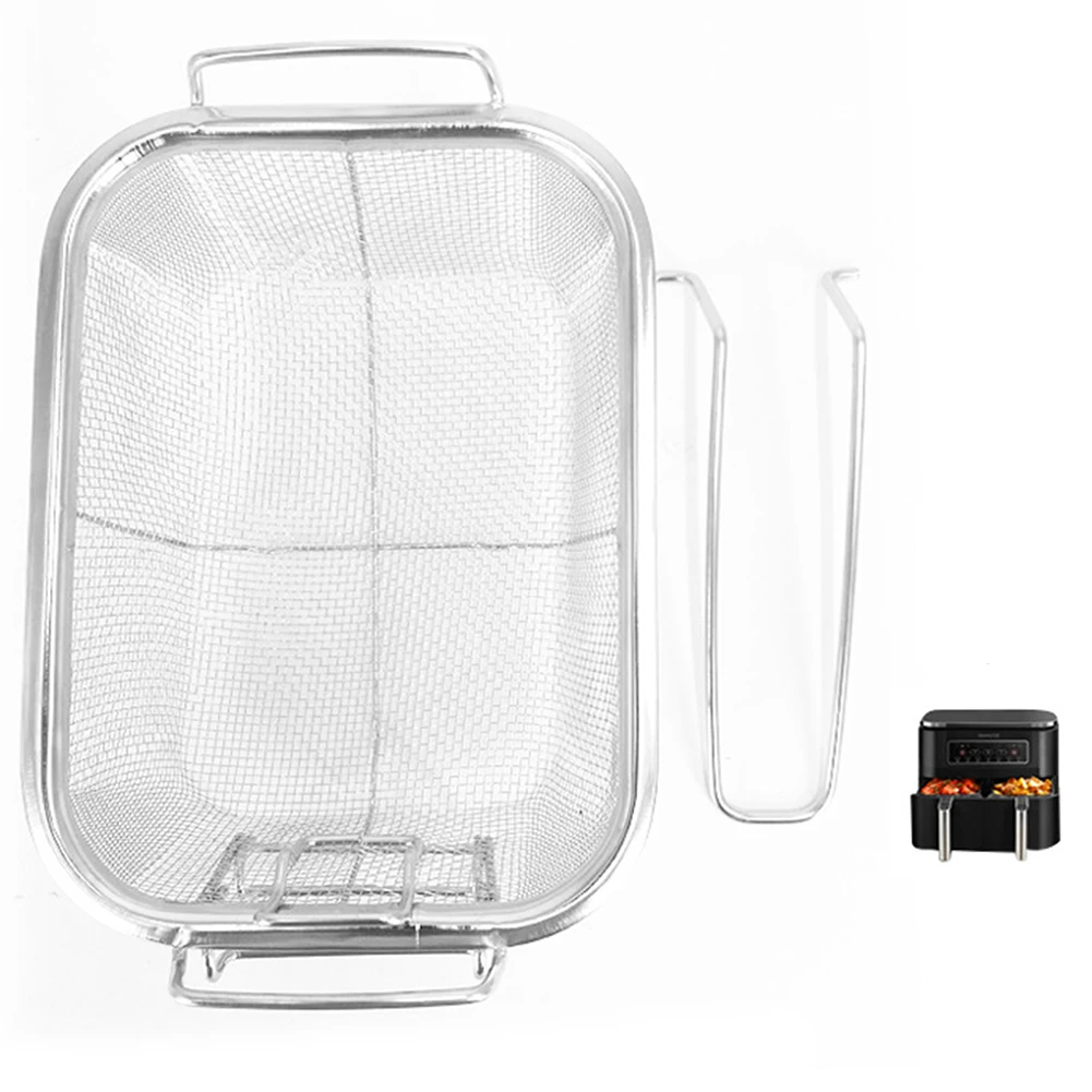French Fries Basket Stainless Steel Chips Frying Basket Strainer Fryer Cooking Basket Colander Tool Food Rectangle Fryer
French Fries Basket Stainless Steel Chips Frying Basket Strainer Fryer Cooking Basket Colander Tool Food Rectangle Fryer