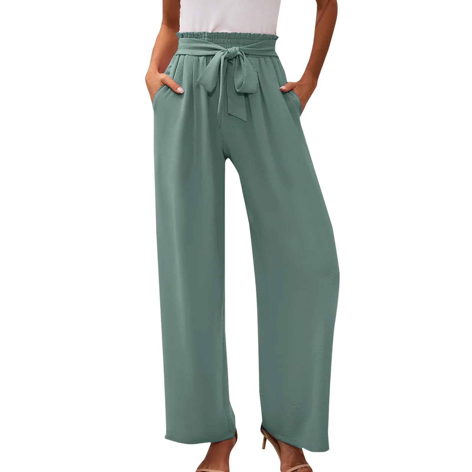 Женские широкие брюки с регулируемой талией, легкие свободные брюки с бантом, удобные повседневные женские брюки Y2k
Женские широкие брюки с регулируемой талией, легкие свободные брюки с бантом, удобные повседневные женские брюки Y2k