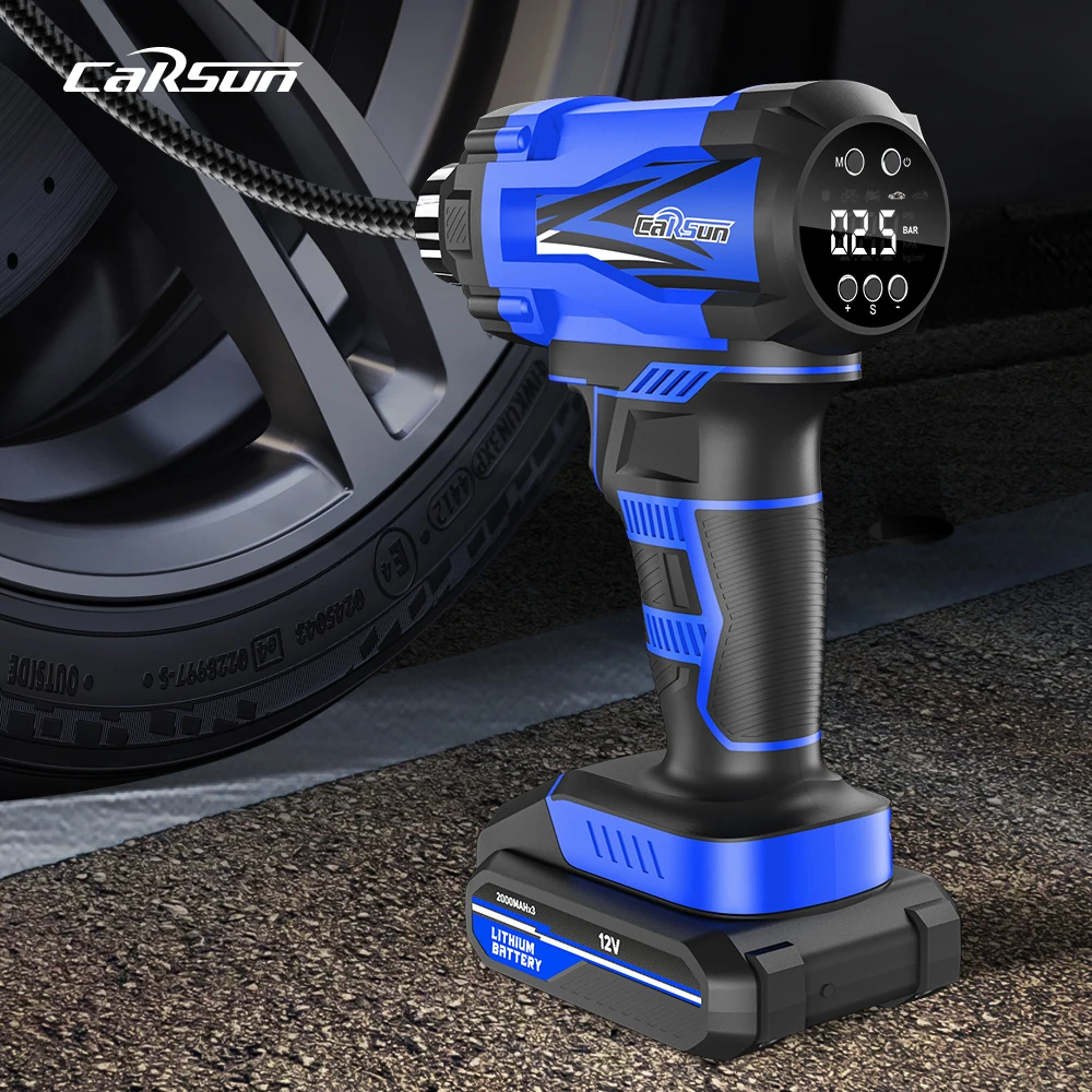 Wireless Handheld Car Air Pump Rechargeable Portable Air Compressor Suitable For Motorcycle Bicycle Digital Display Air Pump
Wireless Handheld Car Air Pump Rechargeable Portable Air Compressor Suitable For Motorcycle Bicycle Digital Display Air Pump