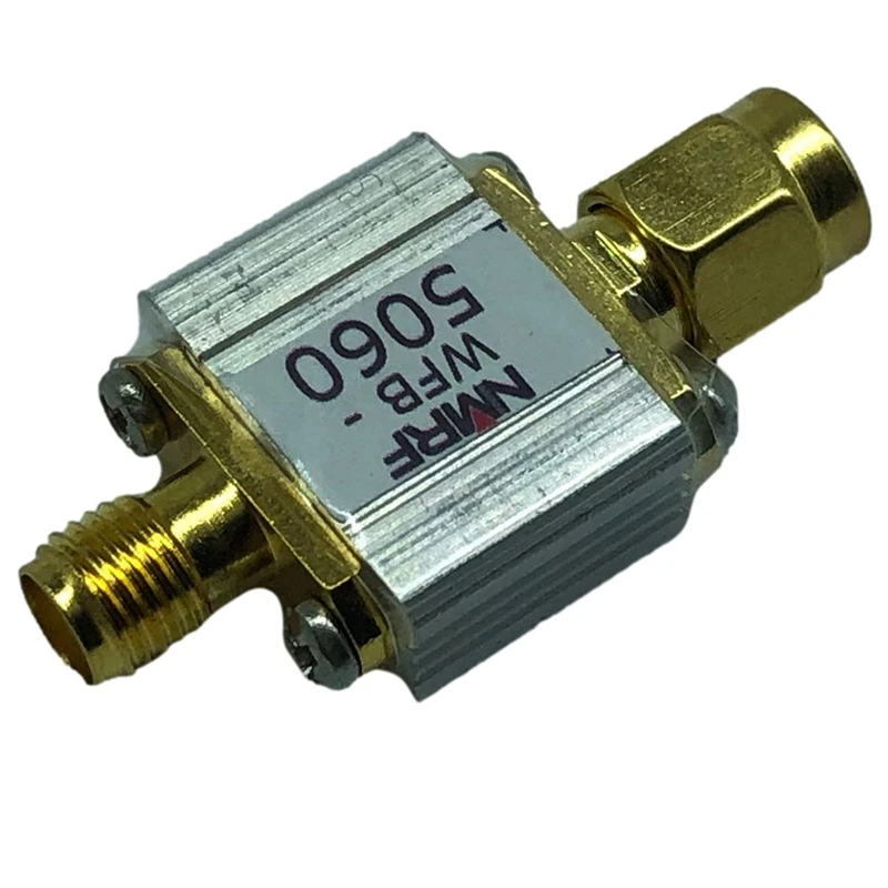 WFB-5060 Bandpass Filter 5.8G (5000-6000Mhz) UWB Wimax And Other Receivers Dedicated To Anti-Jamming SMA Interface
WFB-5060 Bandpass Filter 5.8G (5000-6000Mhz) UWB Wimax And Other Receivers Dedicated To Anti-Jamming SMA Interface
