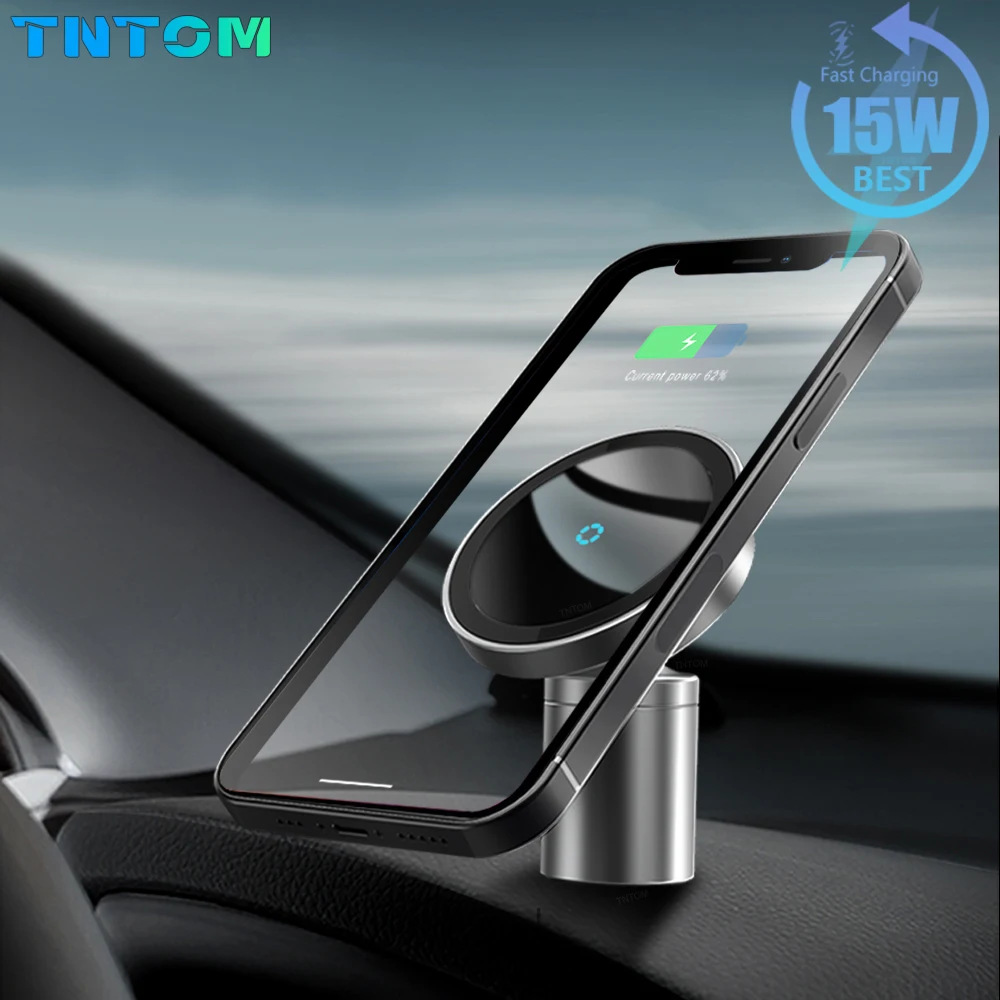15W Magnetic Car Wireless Charger Qi Phone Charger Wireless for iPhone 14 13 12 Pro Max mini Fast Charging Phone Holder Mount
15W Magnetic Car Wireless Charger Qi Phone Charger Wireless for iPhone 14 13 12 Pro Max mini Fast Charging Phone Holder Mount