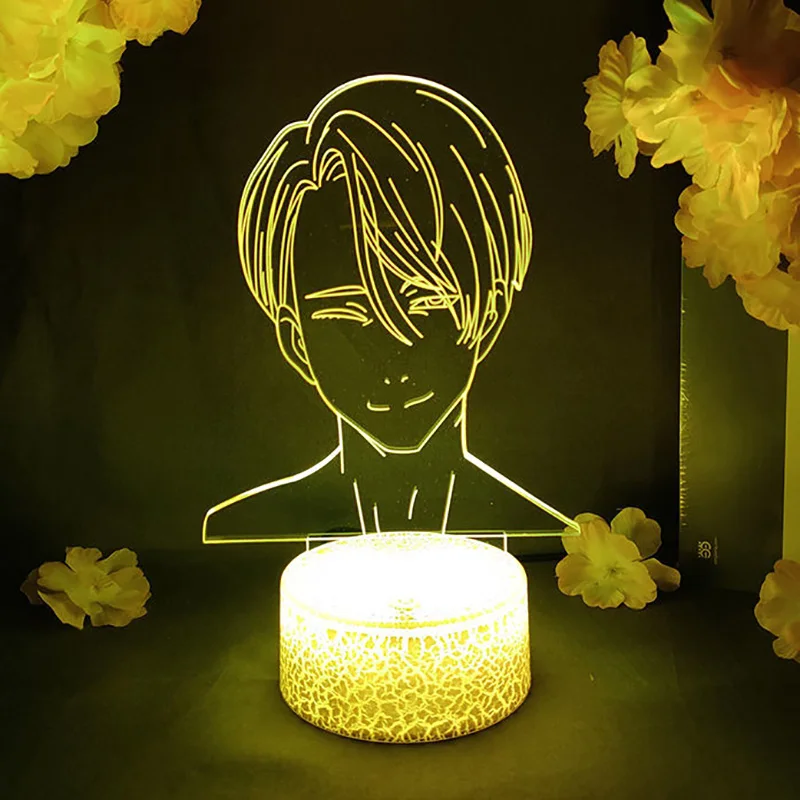 Yuri On Ice Victor 3d Led Lamp For Bedroom Mange Night Lights Anime Action Figure Avatar Room Decor Gift For Boyfriend Luces
Yuri On Ice Victor 3d Led Lamp For Bedroom Mange Night Lights Anime Action Figure Avatar Room Decor Gift For Boyfriend Luces