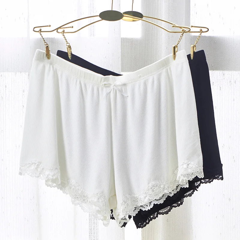 Sexy Lace Safety Panties Women Summer Simple Solid Color Shorts Underwear Comfortable Breathable Elastic Shorts Ropa Para Mujer 
Sexy Lace Safety Panties Women Summer Simple Solid Color Shorts Underwear Comfortable Breathable Elastic Shorts Ropa Para Mujer