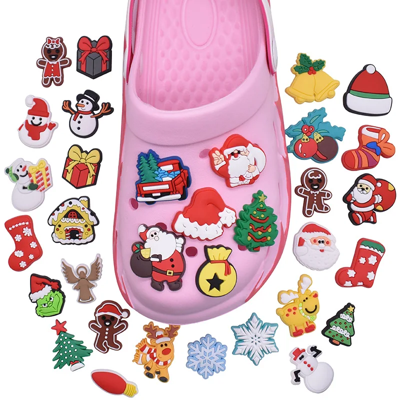 Christmas Series Pvc Soft Rubber Hole Shoes Shoe Ornament Shoe Buckle Cartoon Ornament Vamp Christmas Cartoon Decorative Buckle
Christmas Series Pvc Soft Rubber Hole Shoes Shoe Ornament Shoe Buckle Cartoon Ornament Vamp Christmas Cartoon Decorative Buckle