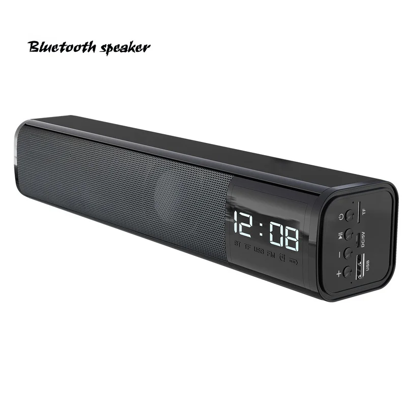 S8 Bluetooth Speaker with Screen Digital Display TV Horizontal Mobile Computer Speakers
S8 Bluetooth Speaker with Screen Digital Display TV Horizontal Mobile Computer Speakers