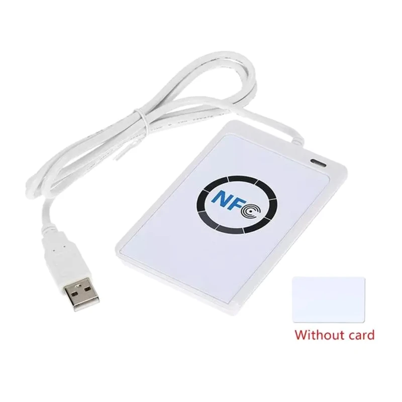 ACR122U RFID access card reader duplicator 13.56MHZ NFC support ISO / IEC18092 smart chip card crack writer
ACR122U RFID access card reader duplicator 13.56MHZ NFC support ISO / IEC18092 smart chip card crack writer