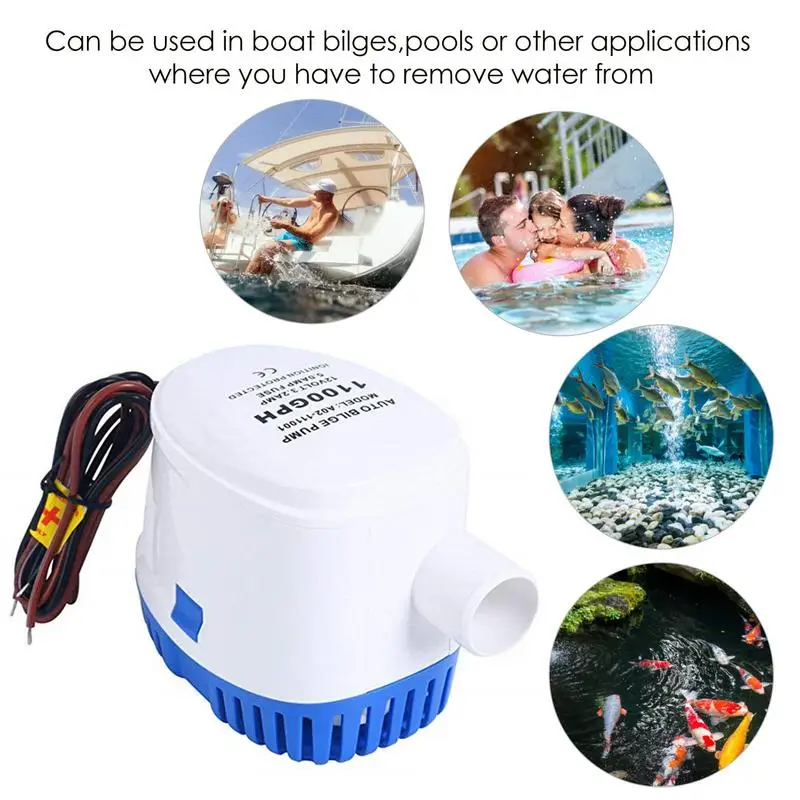 Bilge Auto Water Pump Automatic Bilge Water Pump 12V 750GPH1100GPH For Submersible Auto Pump With Float Switch Sea Boat Marine
Bilge Auto Water Pump Automatic Bilge Water Pump 12V 750GPH1100GPH For Submersible Auto Pump With Float Switch Sea Boat Marine
