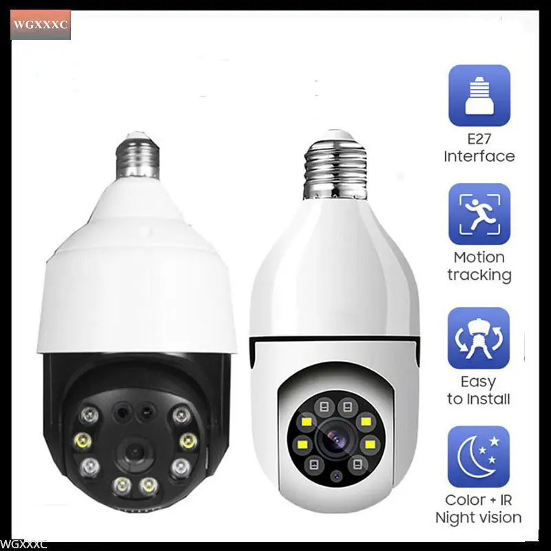 360° Panoramic E27 wifi video camera Two-way audio Security p2p surveillance camera Security CCTV IP Camera action camera espia
360° Panoramic E27 wifi video camera Two-way audio Security p2p surveillance camera Security CCTV IP Camera action camera espia