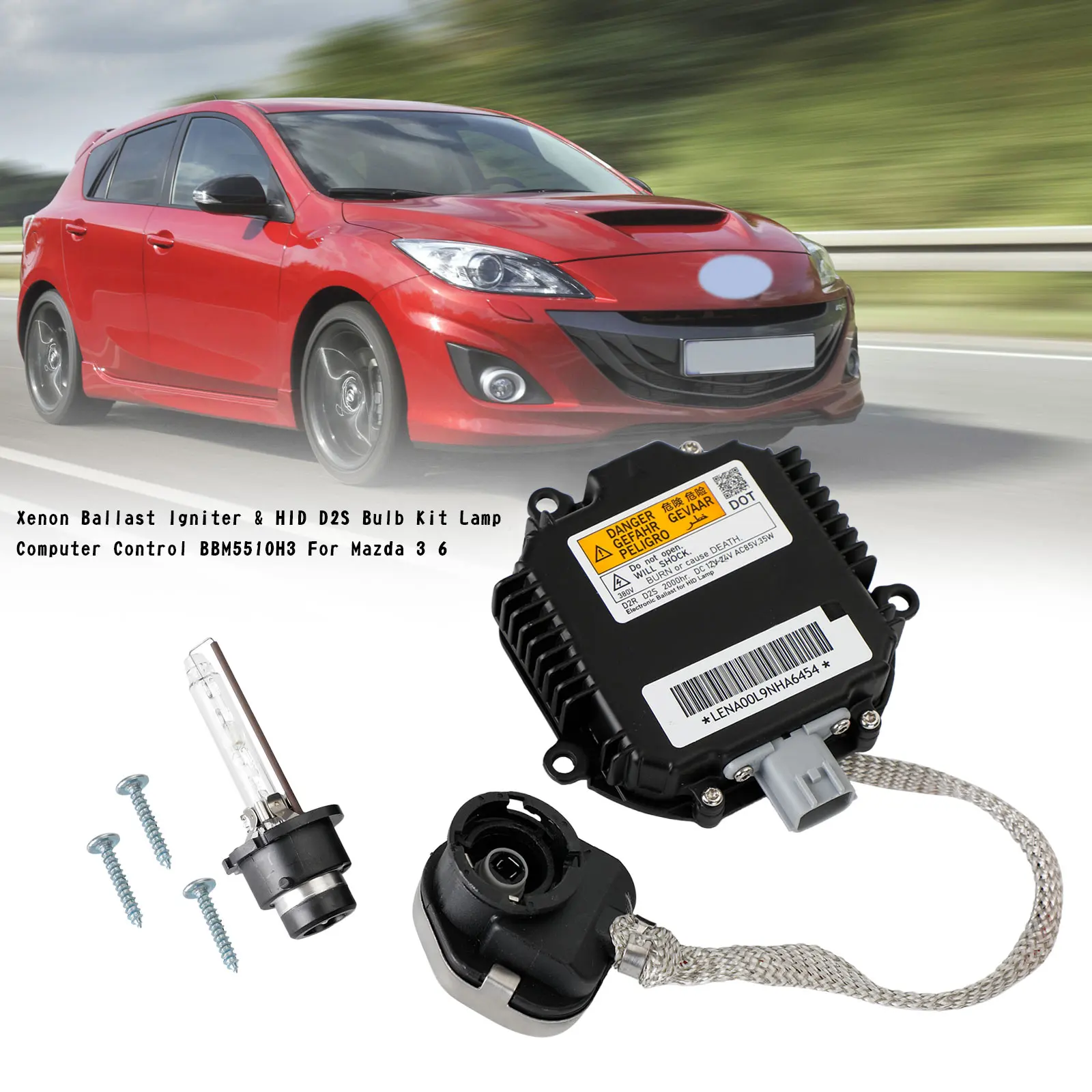 Areyourshop Xenon Ballast Igniter&HID D2S Bulb Kit Computer Control For Mazda 3 6 BBM5510H3 0000-11-D2S 9070-36-350 Car Parts 
Areyourshop Xenon Ballast Igniter&HID D2S Bulb Kit Computer Control For Mazda 3 6 BBM5510H3 0000-11-D2S 9070-36-350 Car Parts