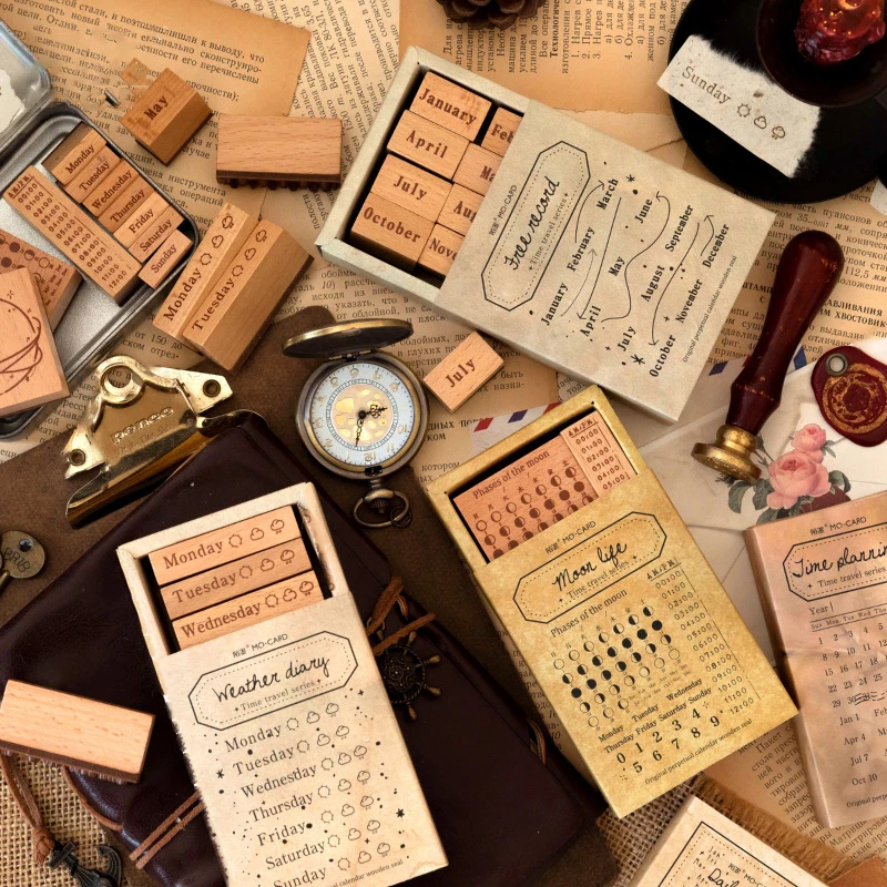 1Set Wooden Perpetual Calendar Stamps Date Alphabet Design Decorative Rubber Stamps DIY Scrapbooking Craft Diary Album Planner
1Set Wooden Perpetual Calendar Stamps Date Alphabet Design Decorative Rubber Stamps DIY Scrapbooking Craft Diary Album Planner