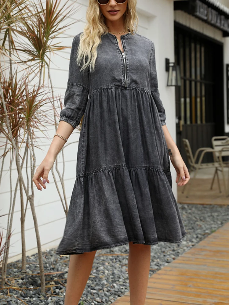 Spring Women Dress Blouses Korean length White Shirt Dress for Women Chic Tops Clothing Summer
Spring Women Dress Blouses Korean length White Shirt Dress for Women Chic Tops Clothing Summer