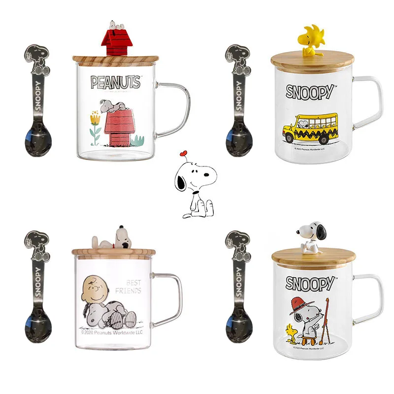 Snoopyed Creative Cup Glass Material Kawaii Woodstock Home and Office Use Exquisite and Fashionable Glass Free Coffee Spoon
Snoopyed Creative Cup Glass Material Kawaii Woodstock Home and Office Use Exquisite and Fashionable Glass Free Coffee Spoon