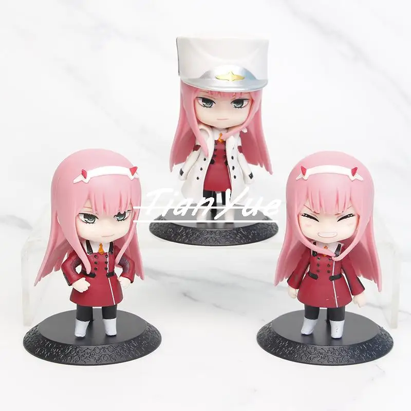 Darling in the FRANXX Zero Two 02 Cute version 3pcs/set Girls Anime PVC Action Figures Toys 10cm
Darling in the FRANXX Zero Two 02 Cute version 3pcs/set Girls Anime PVC Action Figures Toys 10cm