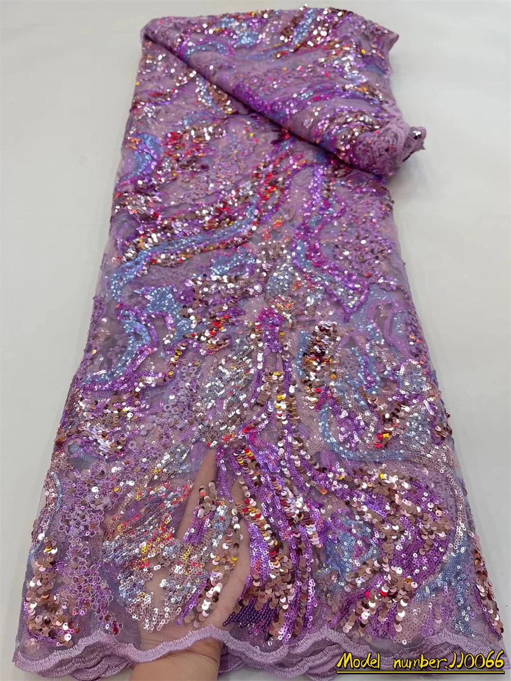 Lilac Wedding Lace Fabric 2022 High Quality Embroidery French Tulle lace Nigeria Lace Fabric With Sequins For Dress JJ0066
Lilac Wedding Lace Fabric 2022 High Quality Embroidery French Tulle lace Nigeria Lace Fabric With Sequins For Dress JJ0066