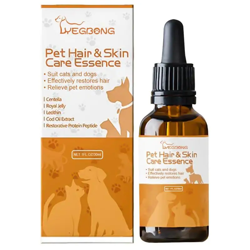 Cat Dog Smooth Silky Hair Pet Hair Care Essence Thinning Hair Repair Damaged Hair Moisturizing Relieves Skin Itching Solution
Cat Dog Smooth Silky Hair Pet Hair Care Essence Thinning Hair Repair Damaged Hair Moisturizing Relieves Skin Itching Solution