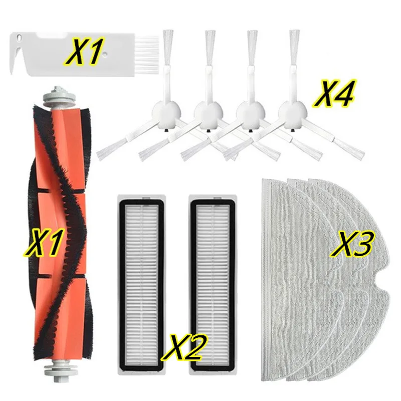 Accessories for TROUVER Robot Finder RLS3 Robotic Vacuum Cleaner Main Roller Brush+Side Brush+Hape Filter+Mop Rag Cloth Kits
Accessories for TROUVER Robot Finder RLS3 Robotic Vacuum Cleaner Main Roller Brush+Side Brush+Hape Filter+Mop Rag Cloth Kits