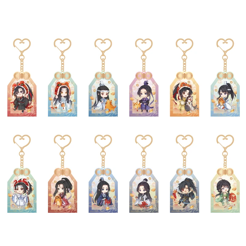 Official Classic Anime Mo Dao Zu Shi Wei WuXian Cosplay Acrylic Pray Keychain Good Luck Amulet OMaMoRi Accessories Pendant Gifts
Official Classic Anime Mo Dao Zu Shi Wei WuXian Cosplay Acrylic Pray Keychain Good Luck Amulet OMaMoRi Accessories Pendant Gifts