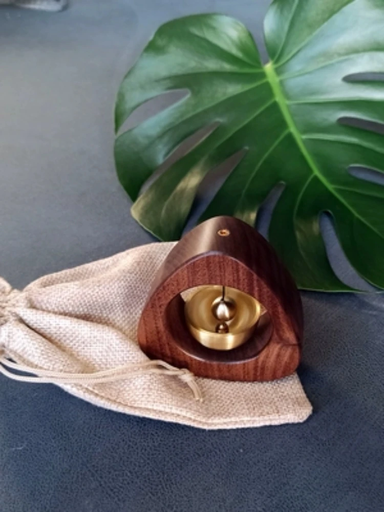 Original Natural Black Walnut Calming Bell Decompression Creative Home Table Decorations
Original Natural Black Walnut Calming Bell Decompression Creative Home Table Decorations